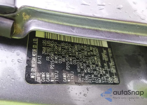 2013 Nissan Juke S z USA, uszkodzony, nr VIN JN8AF5MR2DT223447